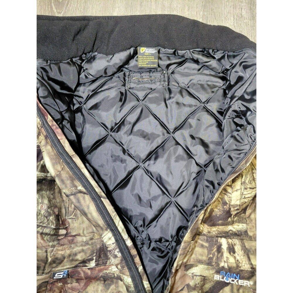 Scent Blocker Rain Blocker Insulated Coveralls Kids Large Hunting Camouflage - Picture 8 of 12